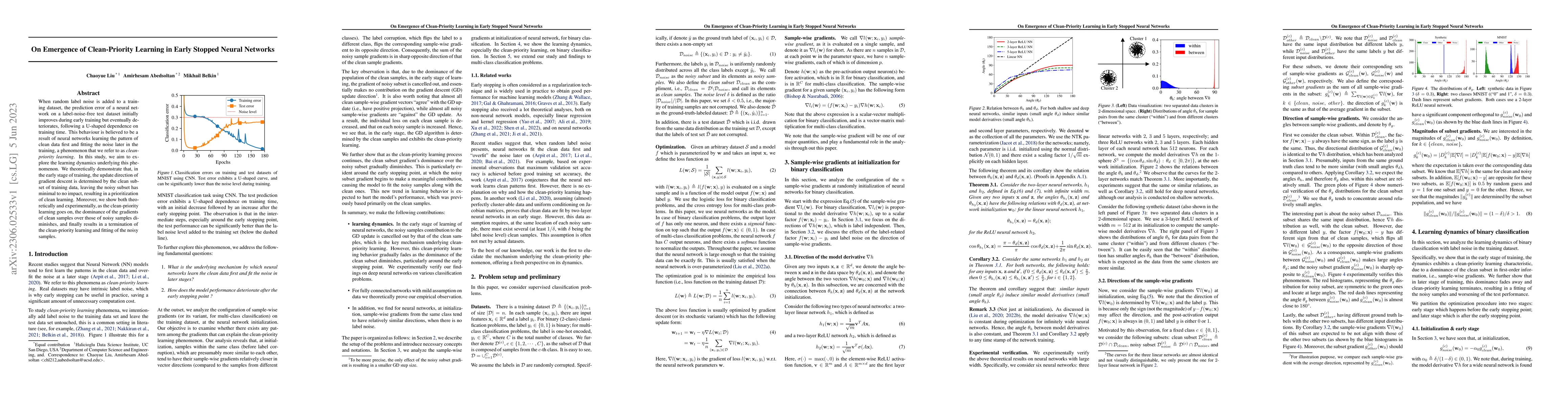 Thumbnail for On Emergence of Clean-Priority Learning in Early Stopped Neural Networks
