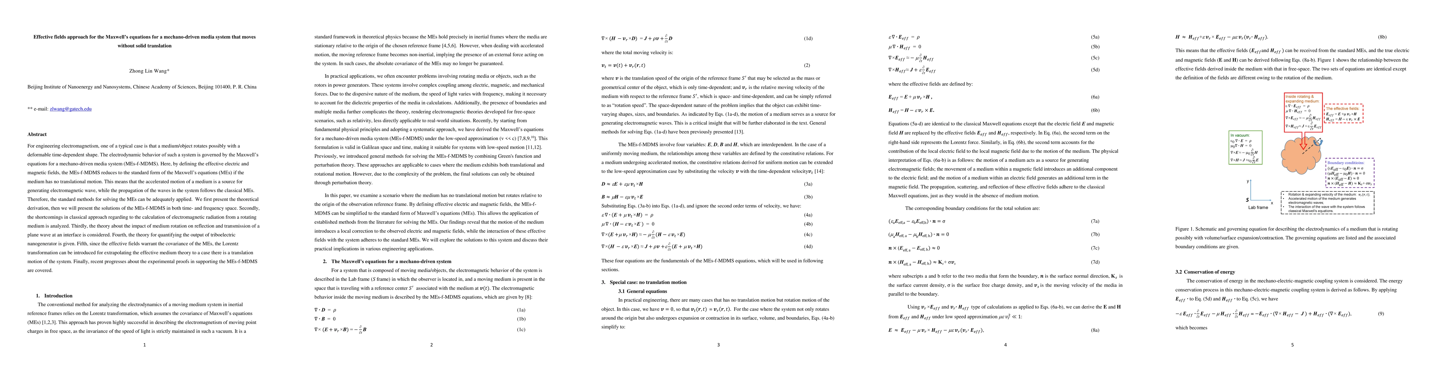 Thumbnail for Recent progress on Maxwell's equations for a mechano-driven medium
  system for multi-moving-objects/media