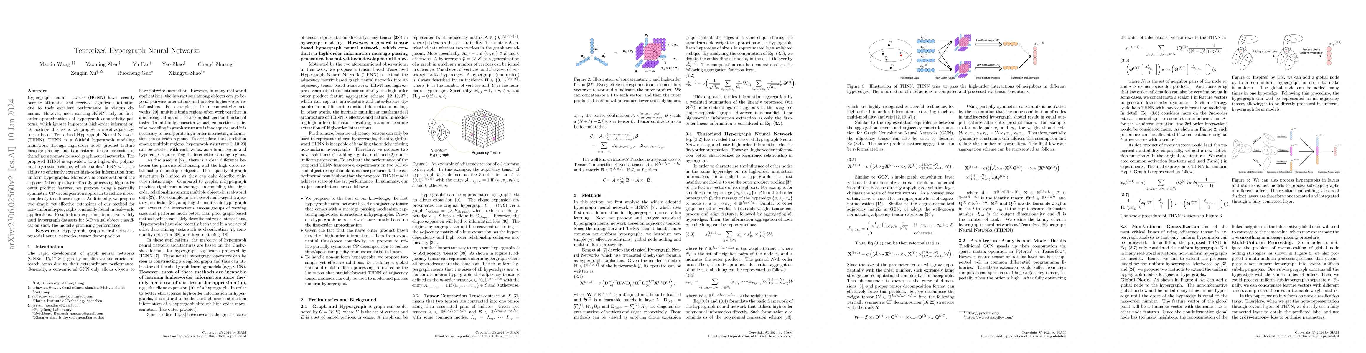 Thumbnail for Tensorized Hypergraph Neural Networks