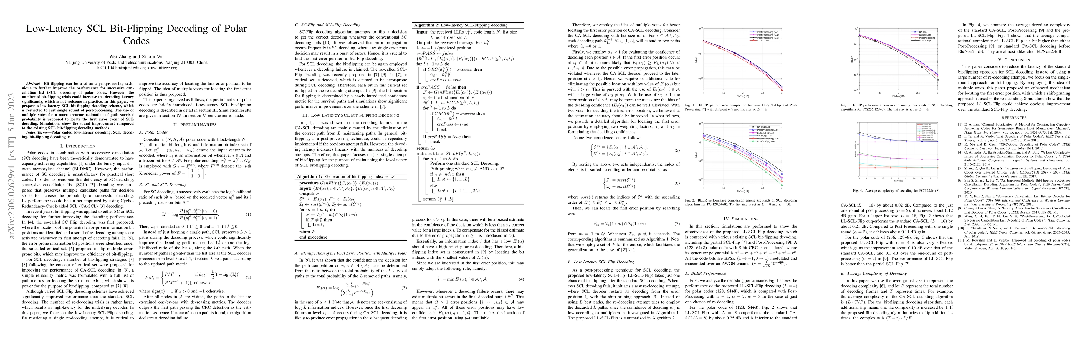 Thumbnail for Low-Latency SCL Bit-Flipping Decoding of Polar Codes