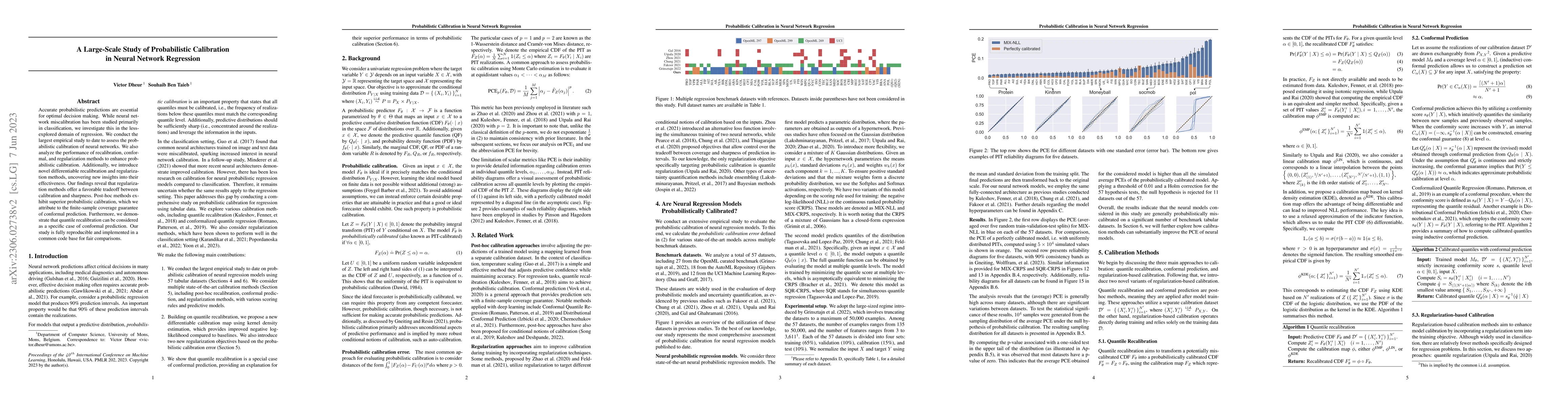 Thumbnail for A Large-Scale Study of Probabilistic Calibration in Neural Network
  Regression