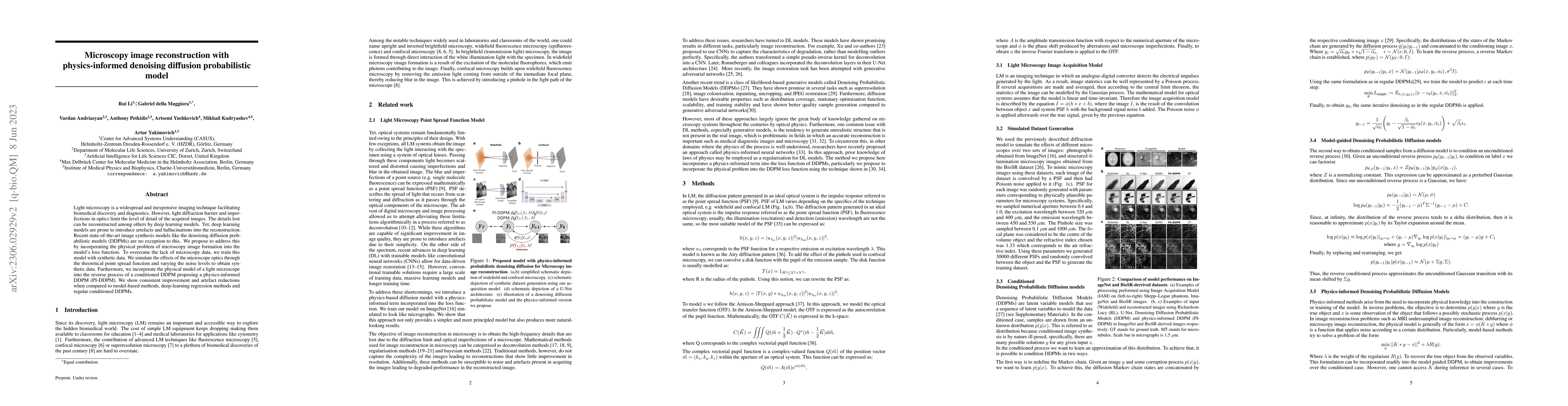 Thumbnail for Microscopy image reconstruction with physics-informed denoising
  diffusion probabilistic model