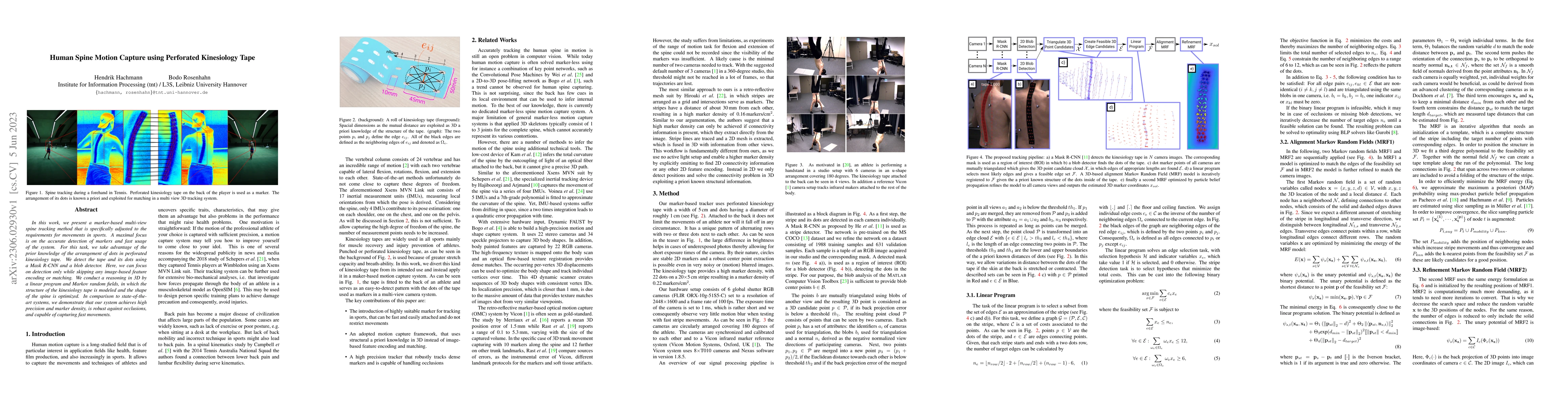 Thumbnail for Human Spine Motion Capture using Perforated Kinesiology Tape