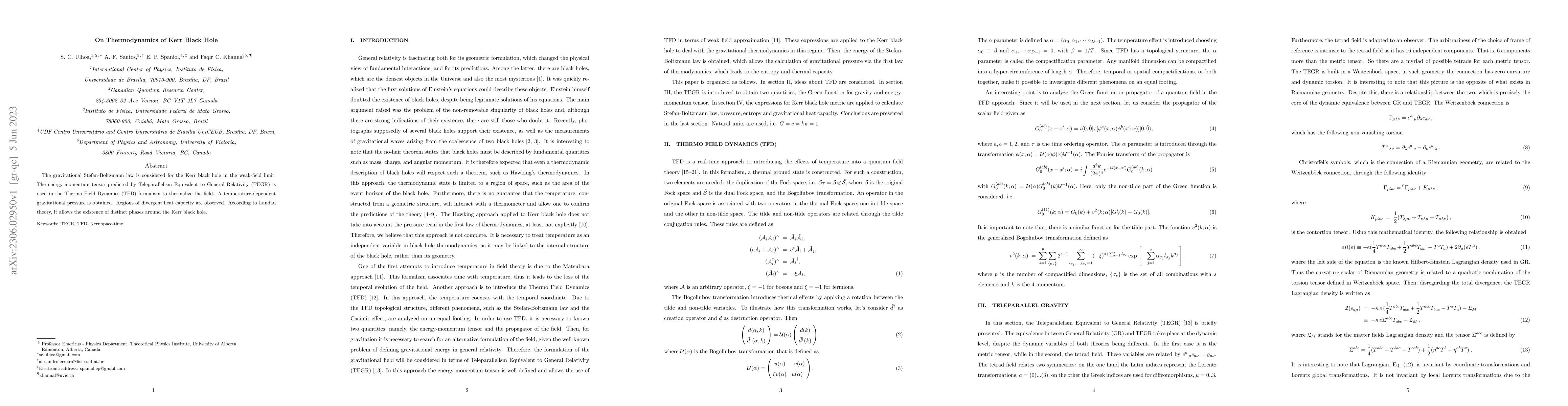 Thumbnail for On Thermodynamics of Kerr Black Hole
