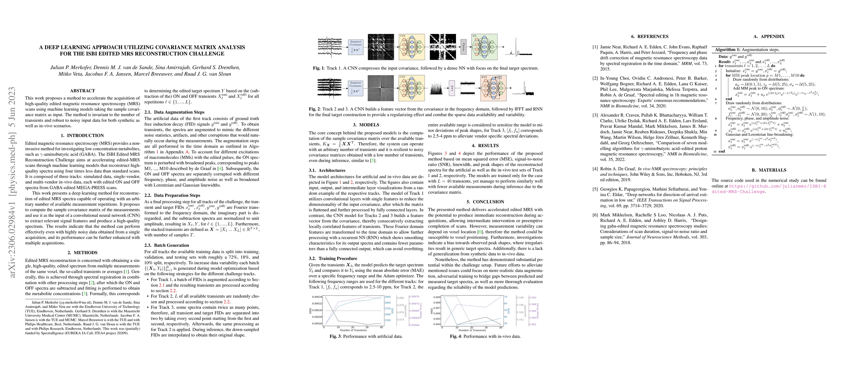 Thumbnail for A Deep Learning Approach Utilizing Covariance Matrix Analysis for the
  ISBI Edited MRS Reconstruction Challenge