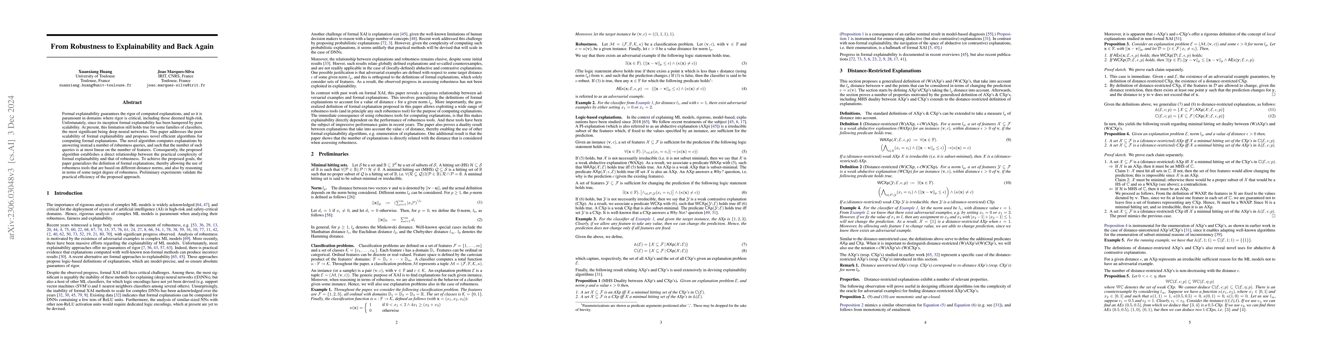 Thumbnail for From Robustness to Explainability and Back Again
