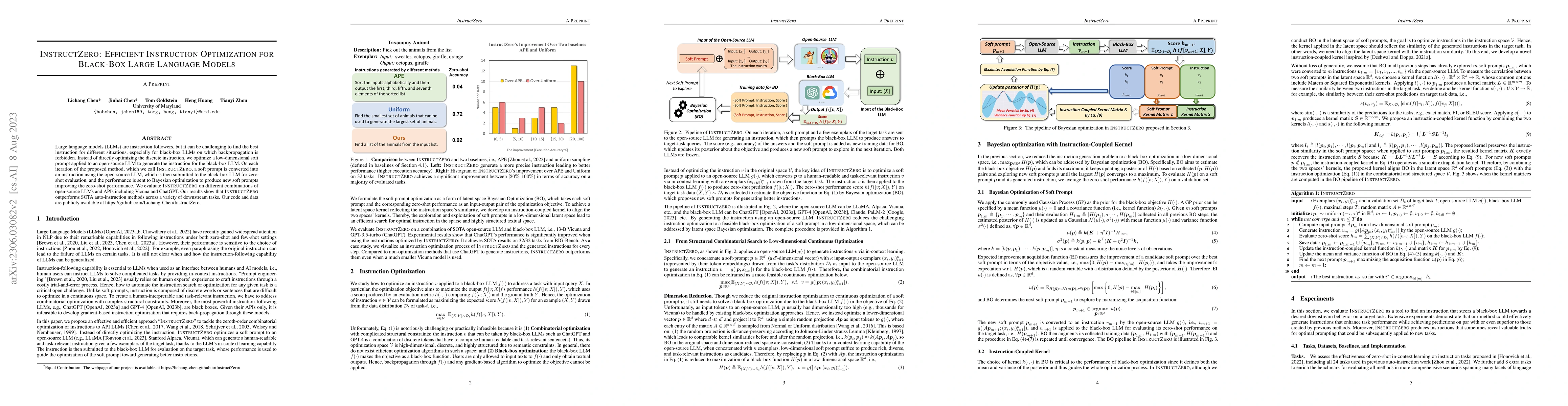Thumbnail for InstructZero: Efficient Instruction Optimization for Black-Box Large
  Language Models