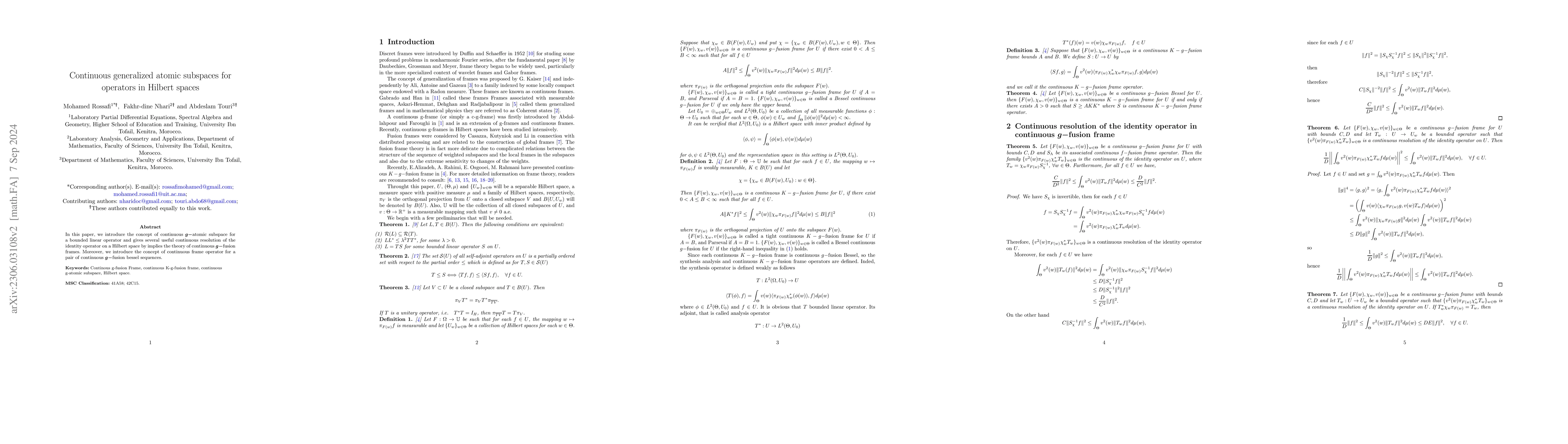 Thumbnail for Continuous generalized atomic subspaces for operators in Hilbert spaces