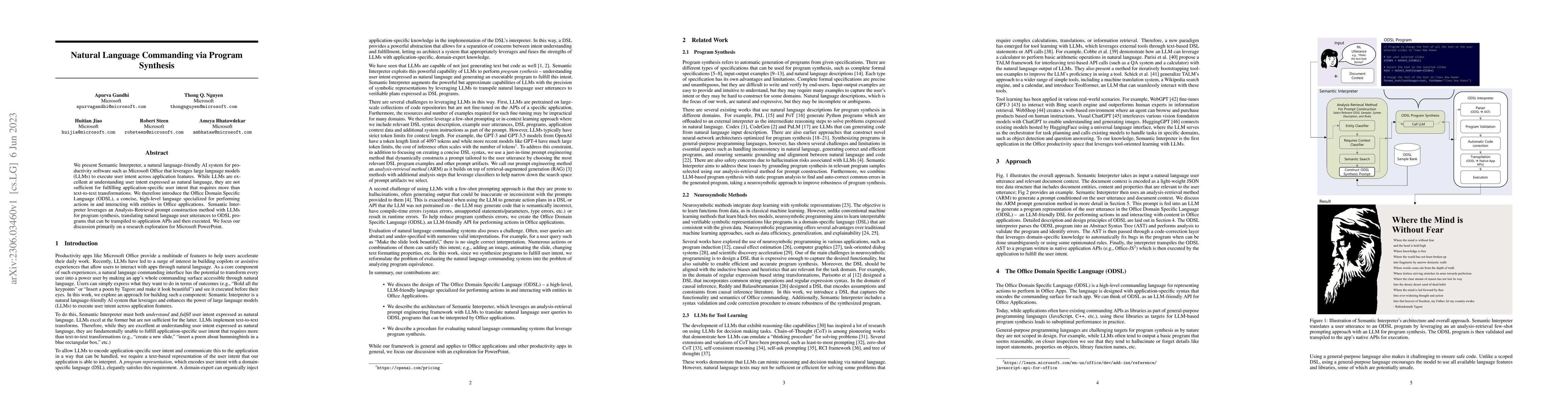 Thumbnail for Natural Language Commanding via Program Synthesis
