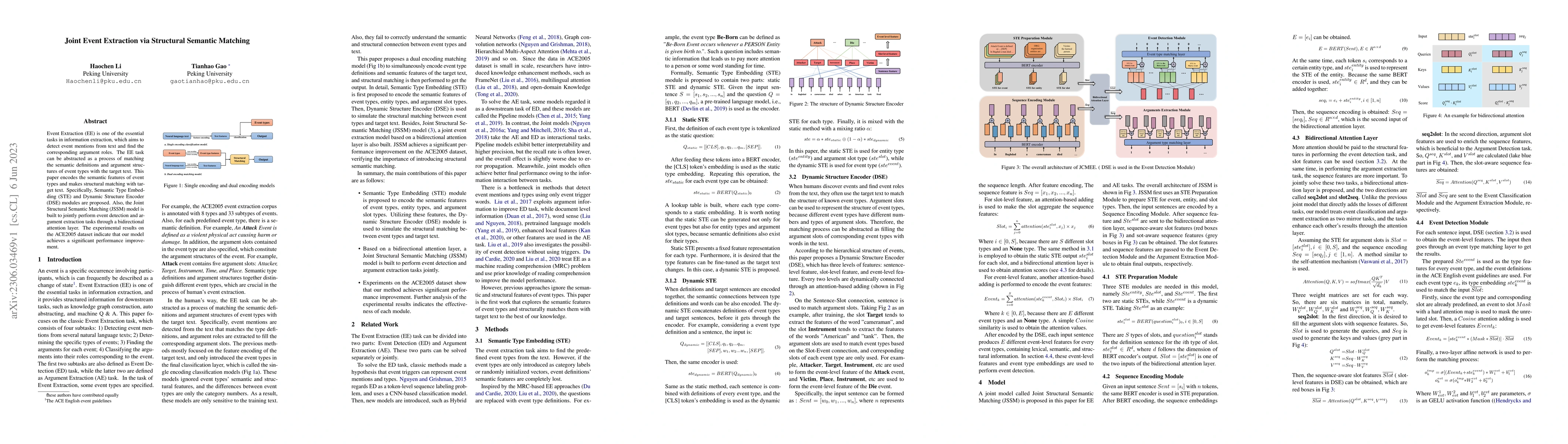Thumbnail for Joint Event Extraction via Structural Semantic Matching