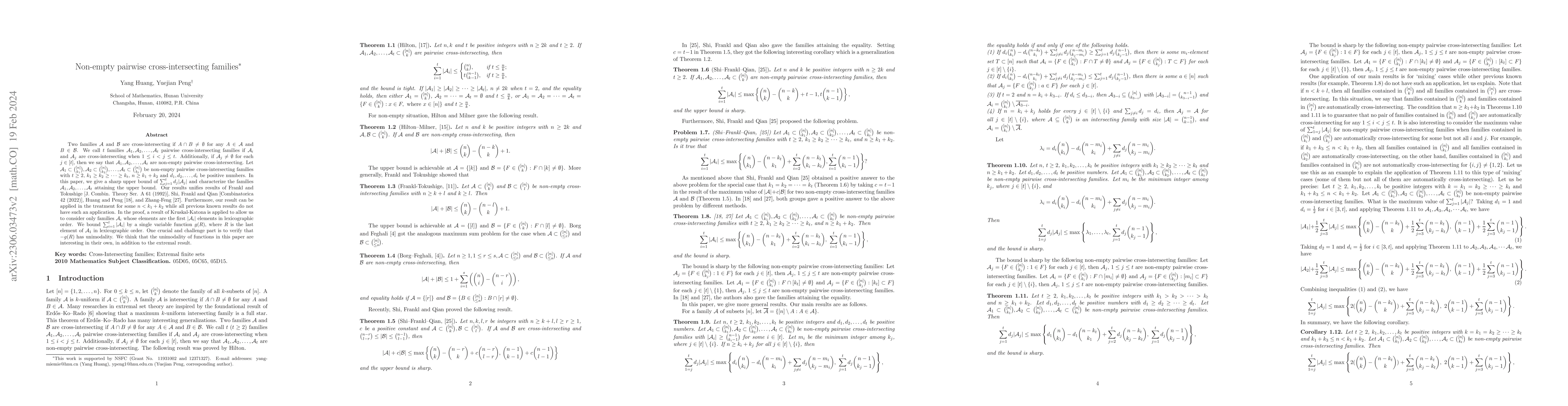 Thumbnail for Non-empty pairwise cross-intersecting families
