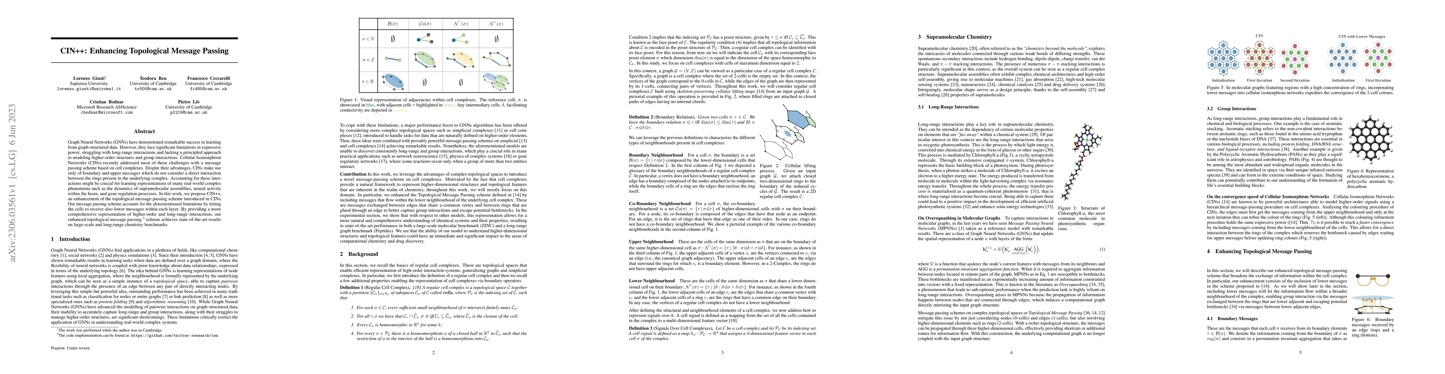 Thumbnail for CIN++: Enhancing Topological Message Passing