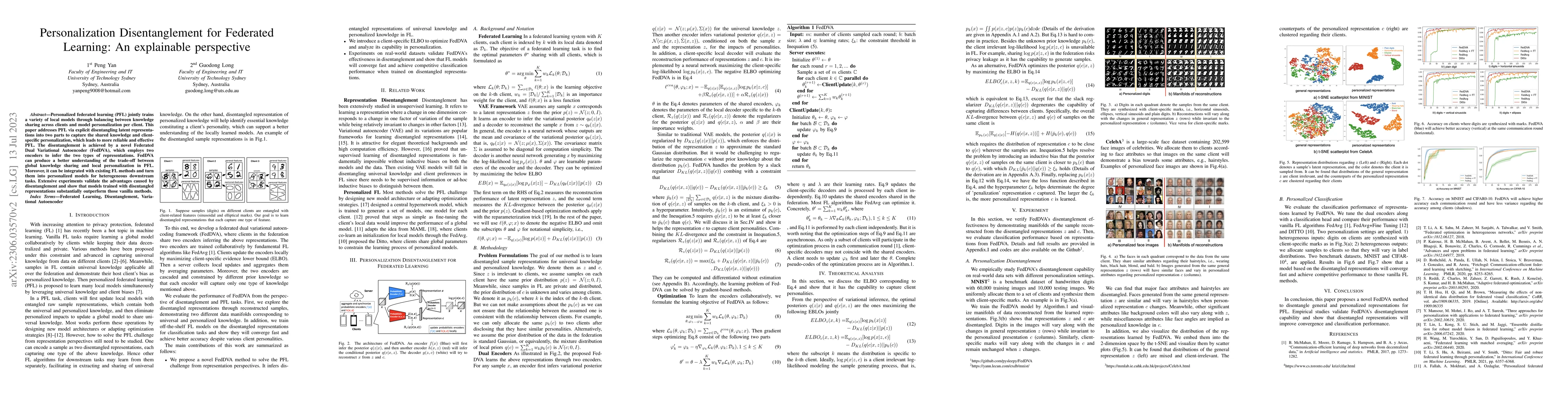 Thumbnail for Personalization Disentanglement for Federated Learning: An explainable
  perspective