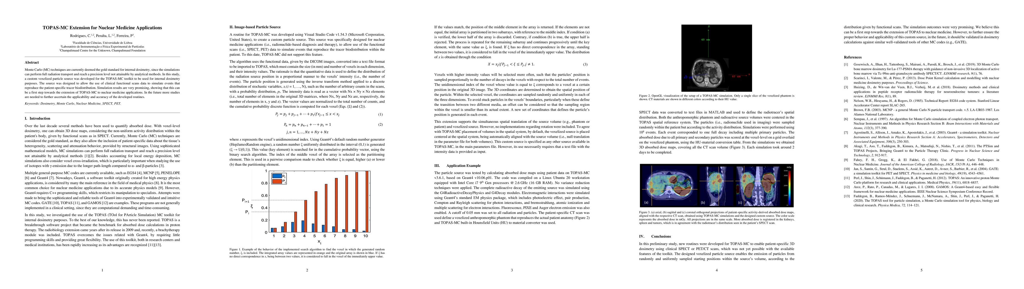 Thumbnail for TOPAS-MC Extension for Nuclear Medicine Applications