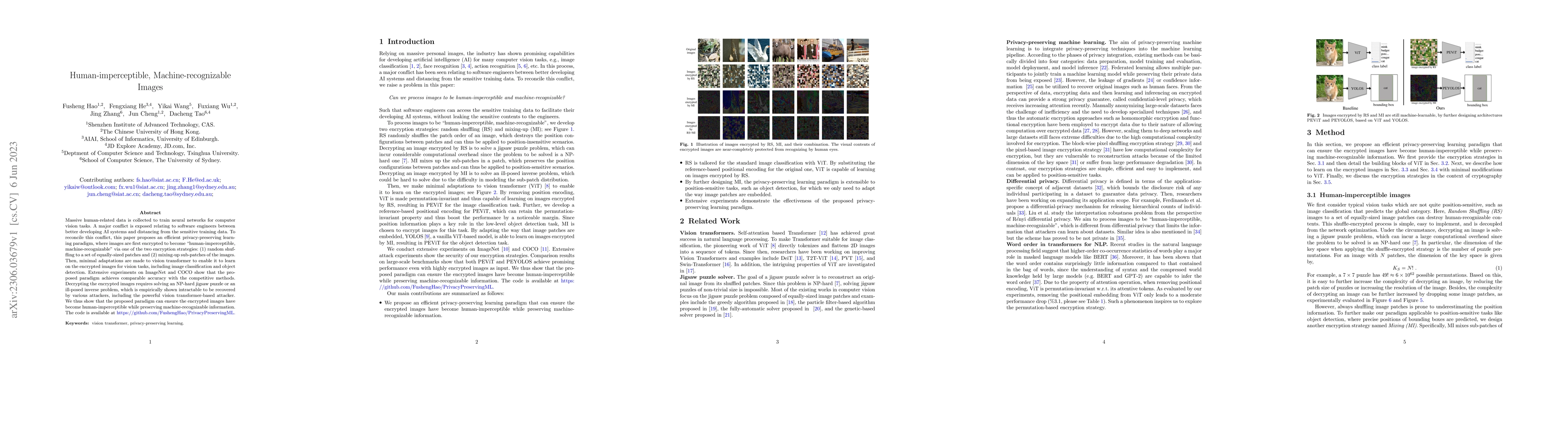 Thumbnail for Human-imperceptible, Machine-recognizable Images