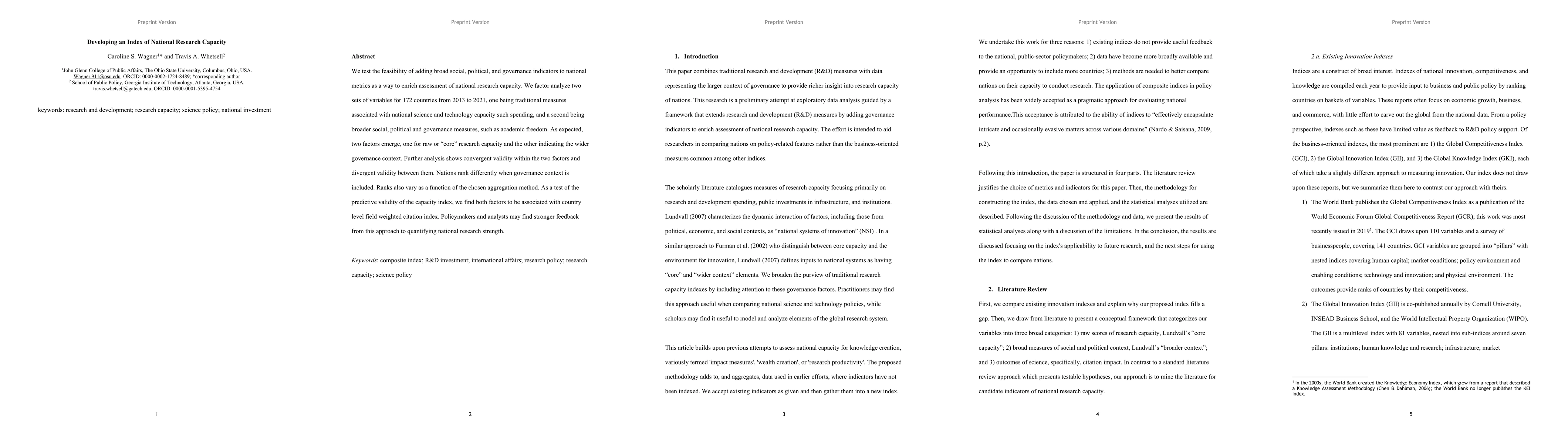 Thumbnail for Developing an Index of National Research Capacity