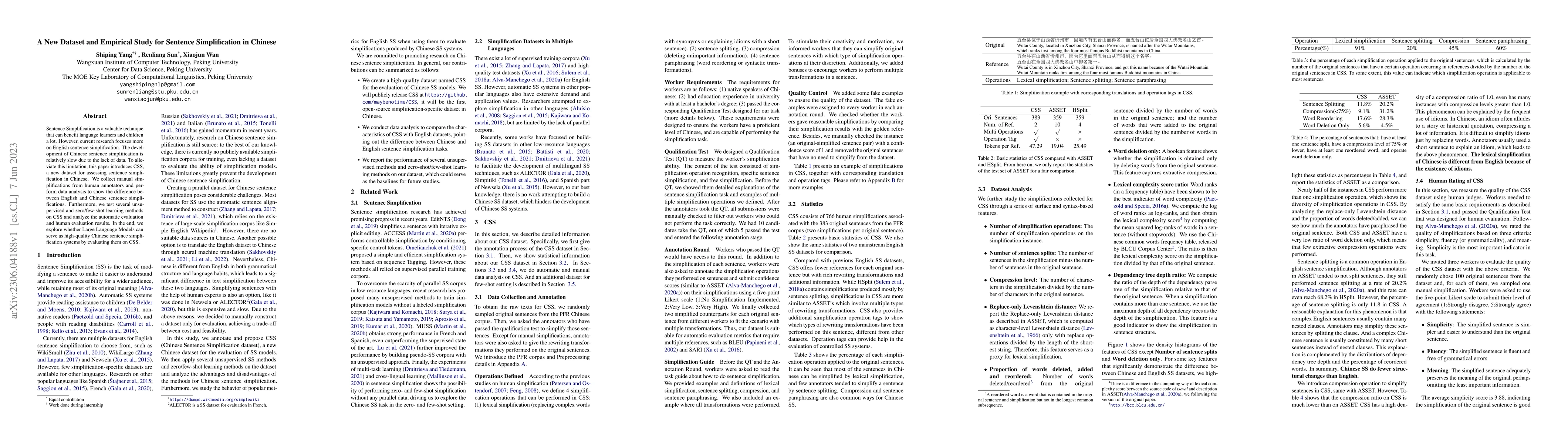 Thumbnail for A New Dataset and Empirical Study for Sentence Simplification in Chinese