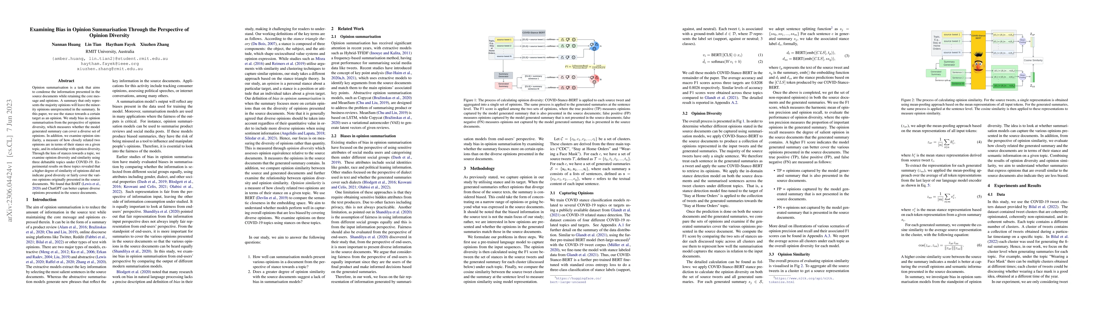 Thumbnail for Examining Bias in Opinion Summarisation Through the Perspective of
  Opinion Diversity