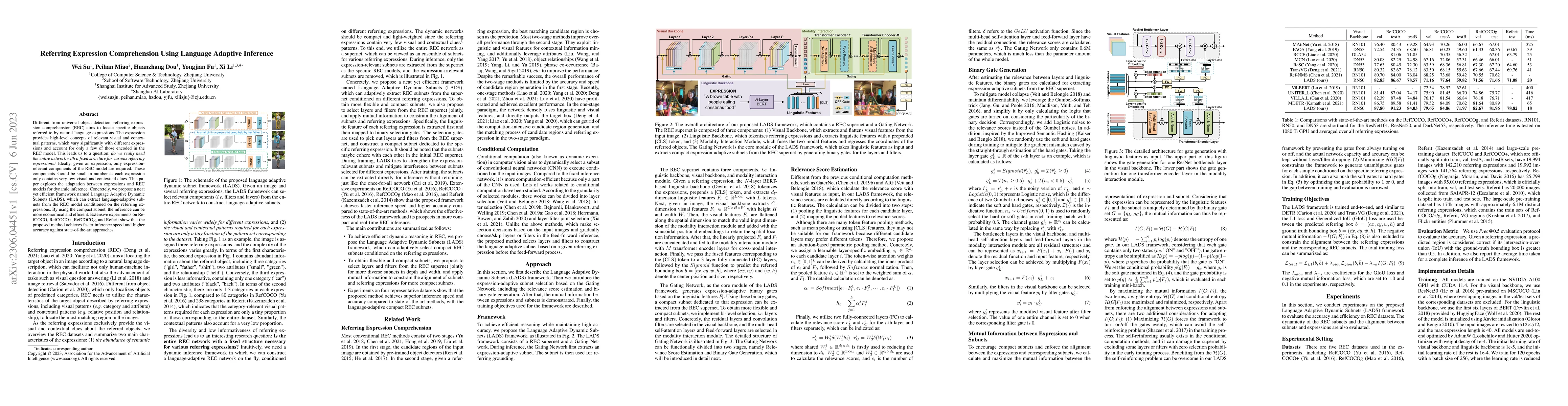 Thumbnail for Referring Expression Comprehension Using Language Adaptive Inference