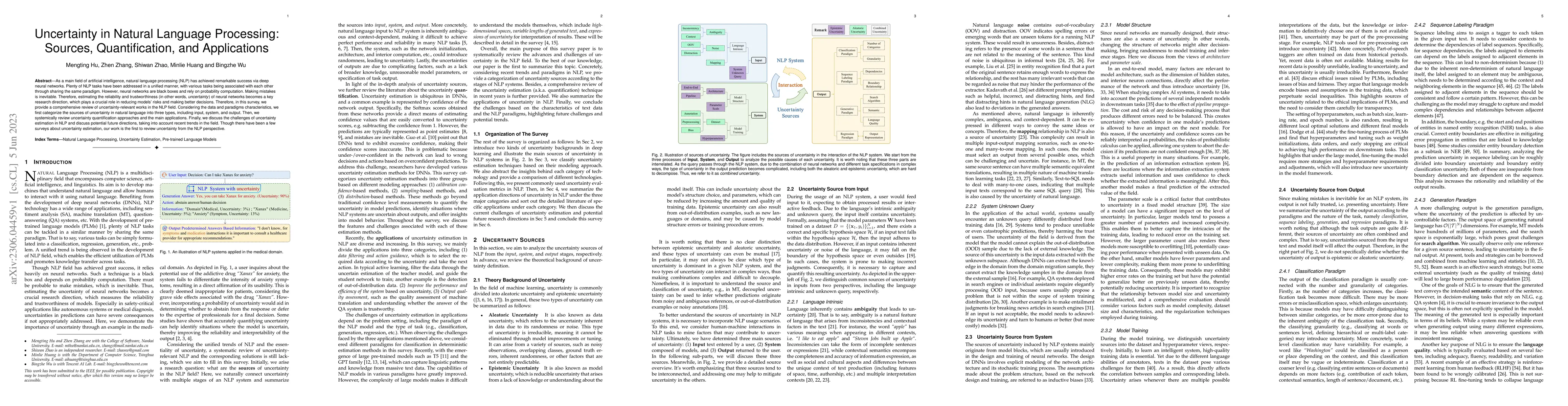 Thumbnail for Uncertainty in Natural Language Processing: Sources, Quantification, and
  Applications