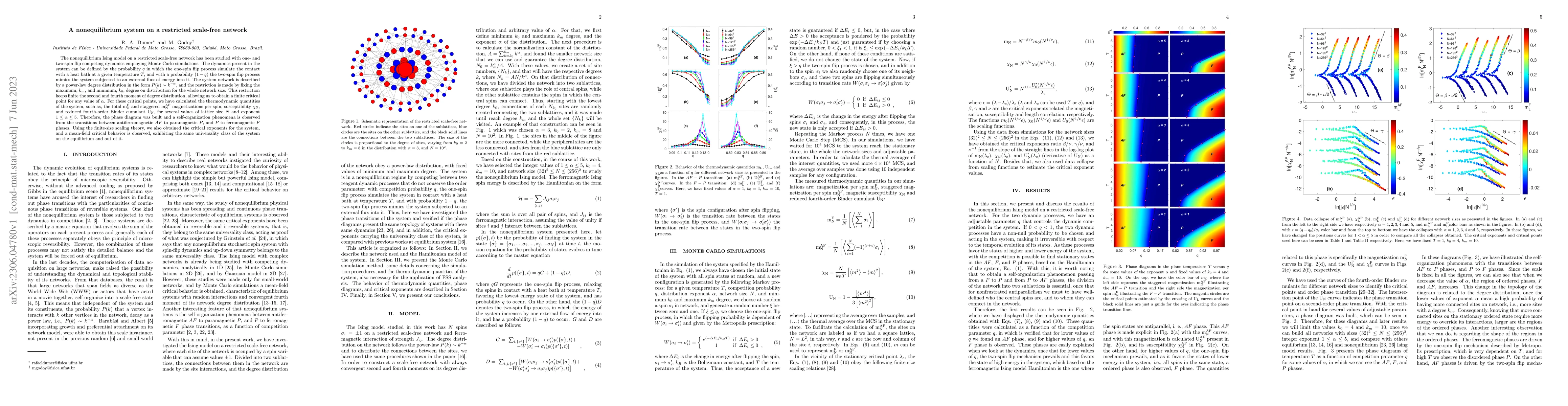 Thumbnail for A nonequilibrium system on a restricted scale-free network