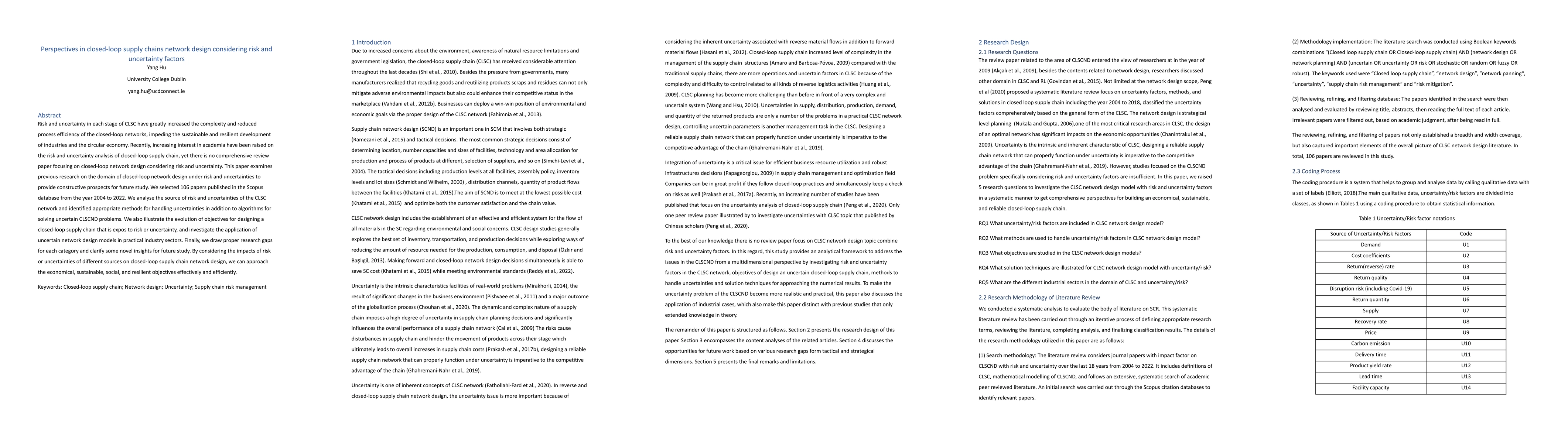 Thumbnail for Perspectives in closed-loop supply chains network design considering
  risk and uncertainty factors