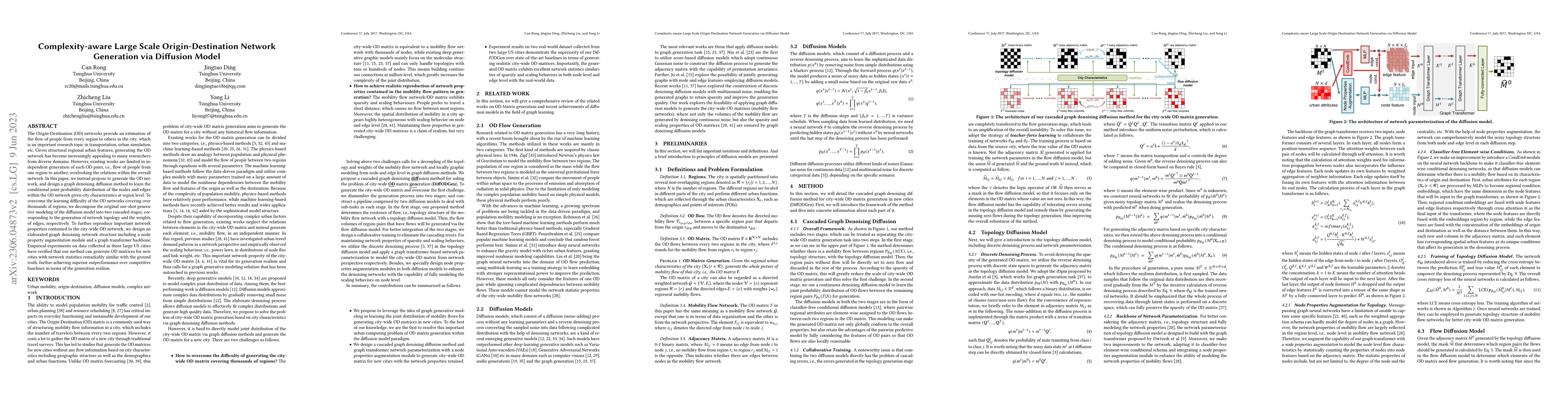 Thumbnail for Complexity-aware Large Scale Origin-Destination Network Generation via
  Diffusion Model