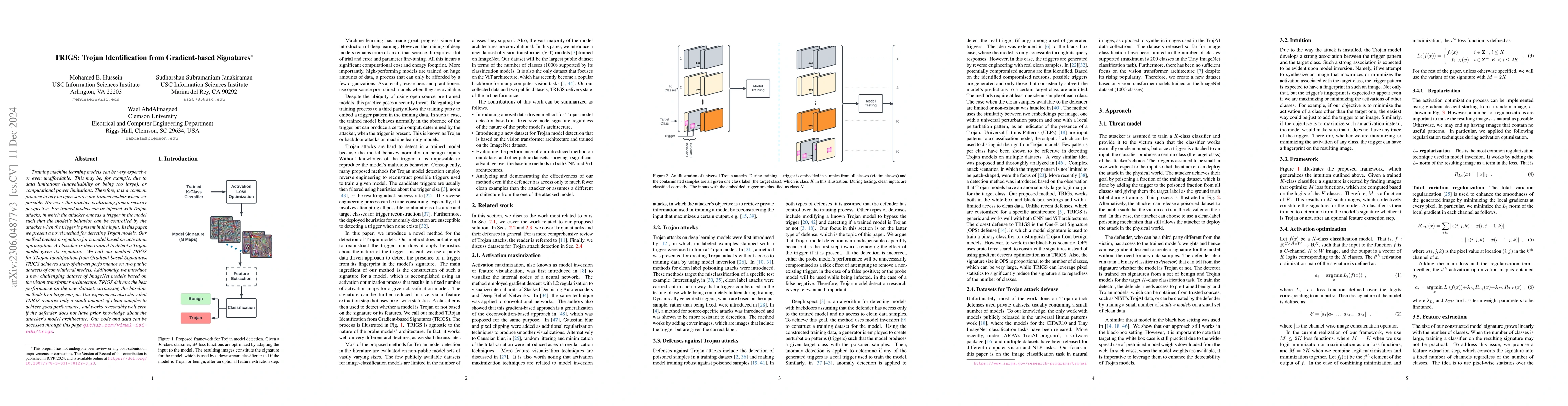 Thumbnail for Trojan Model Detection Using Activation Optimization