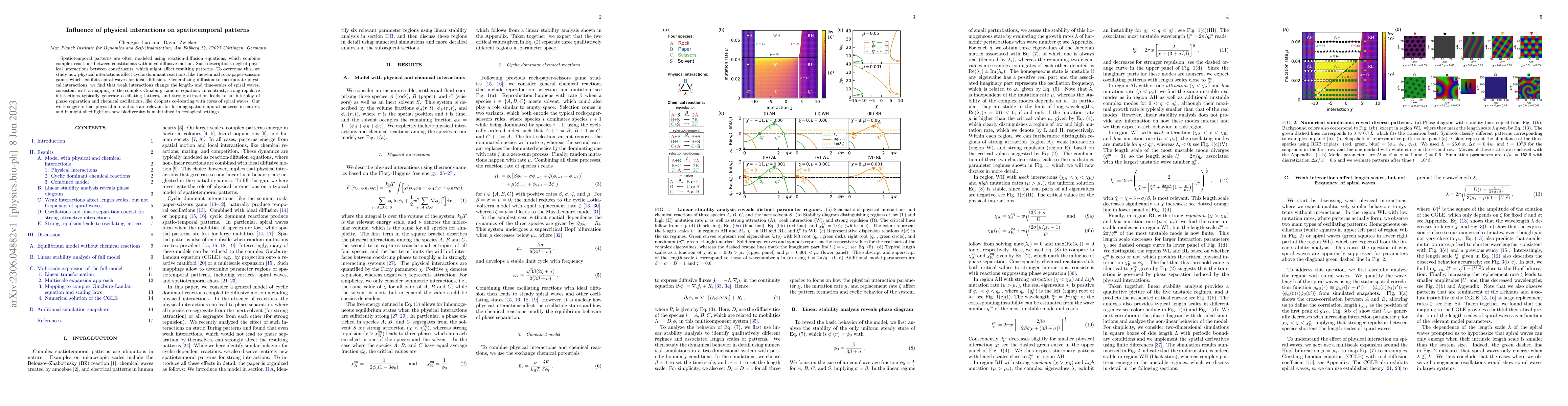 Thumbnail for Influence of physical interactions on spatiotemporal patterns