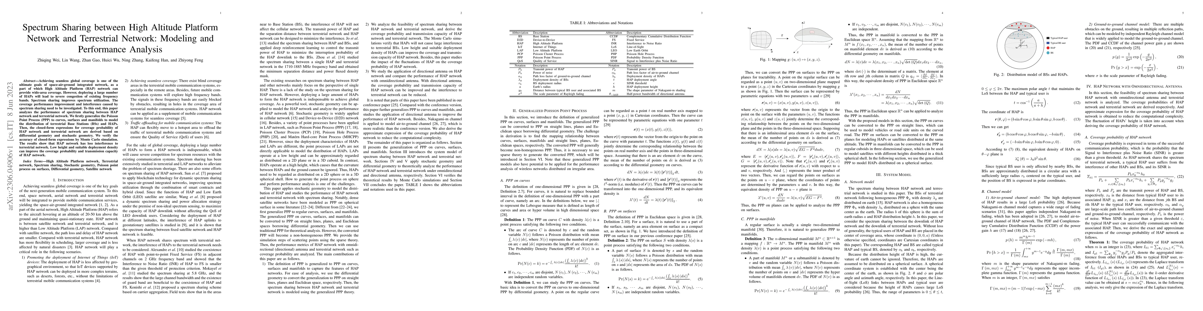 Thumbnail for Spectrum Sharing between High Altitude Platform Network and Terrestrial
  Network: Modeling and Performance Analysis