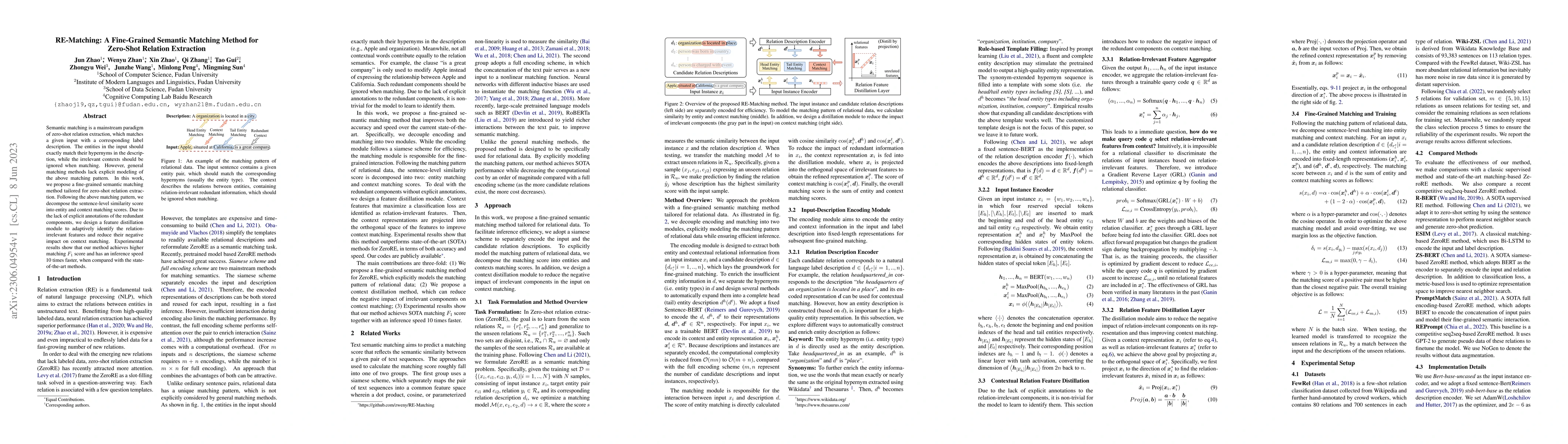 Thumbnail for RE-Matching: A Fine-Grained Semantic Matching Method for Zero-Shot
  Relation Extraction