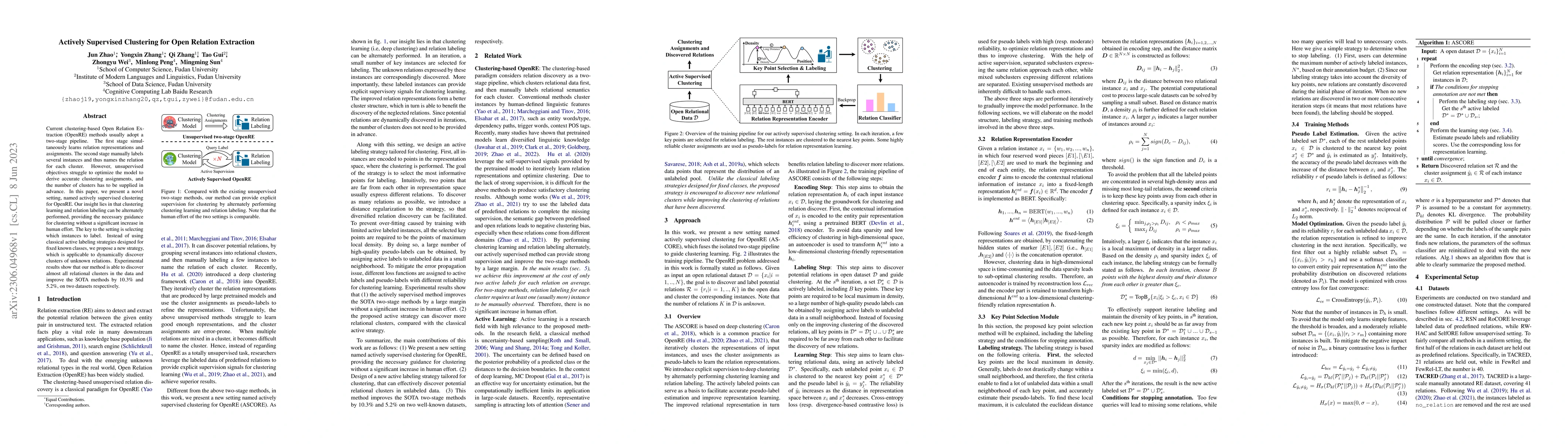 Thumbnail for Actively Supervised Clustering for Open Relation Extraction