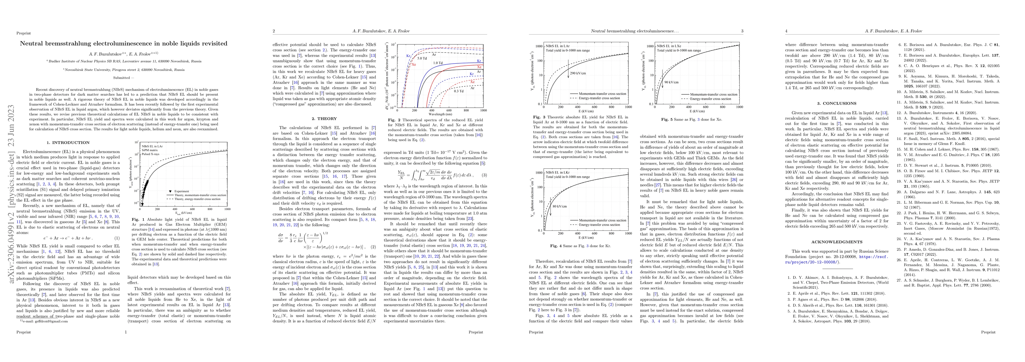 Thumbnail for Neutral bremsstrahlung electroluminescence in noble liquids revisited