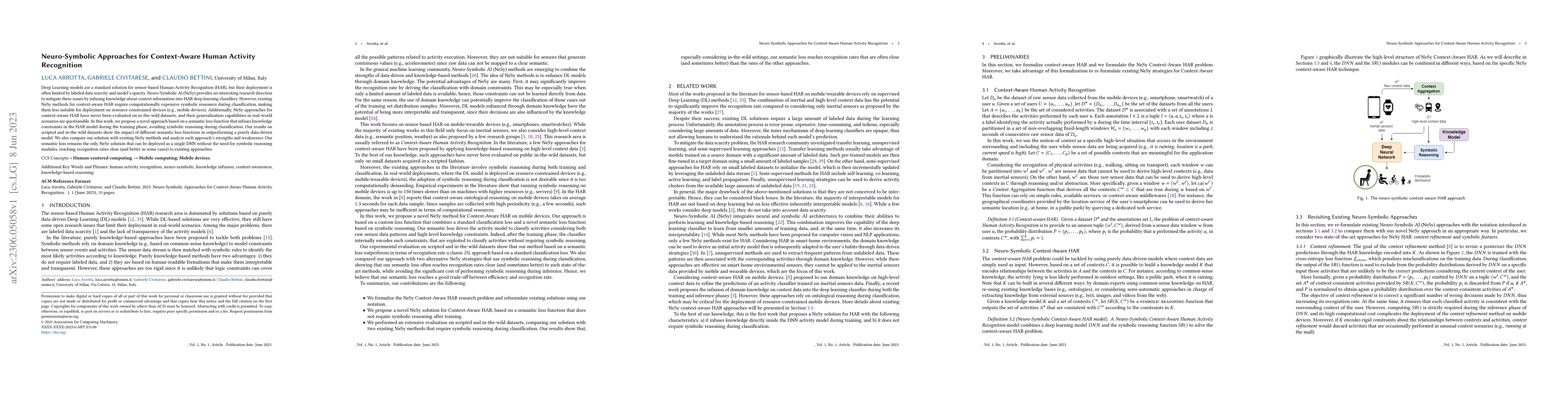 Thumbnail for Neuro-Symbolic Approaches for Context-Aware Human Activity Recognition
