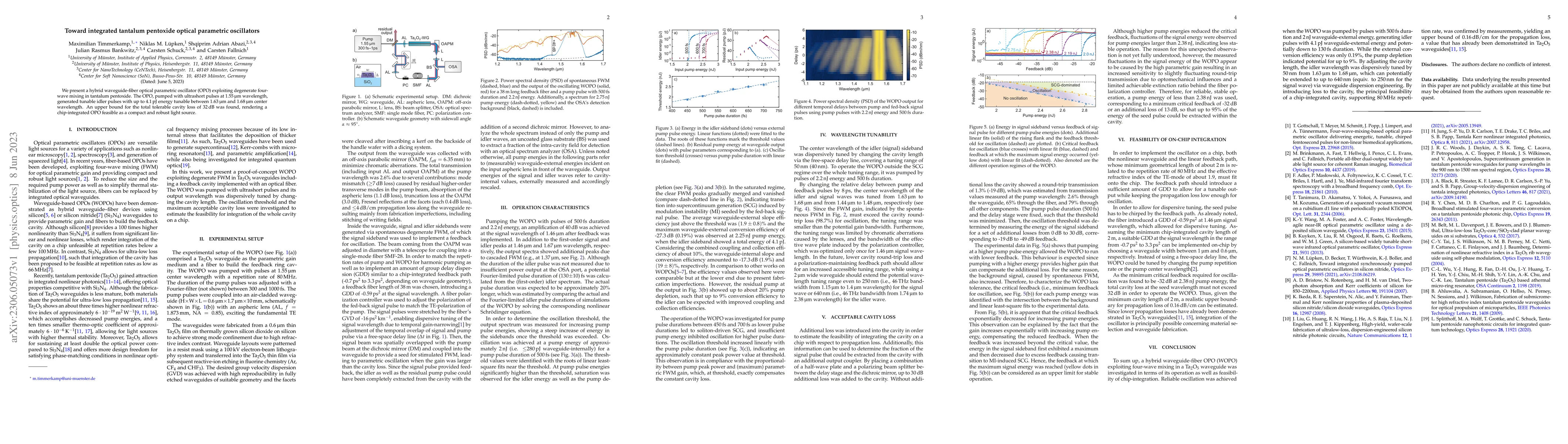 Thumbnail for Toward integrated tantalum pentoxide optical parametric oscillators
