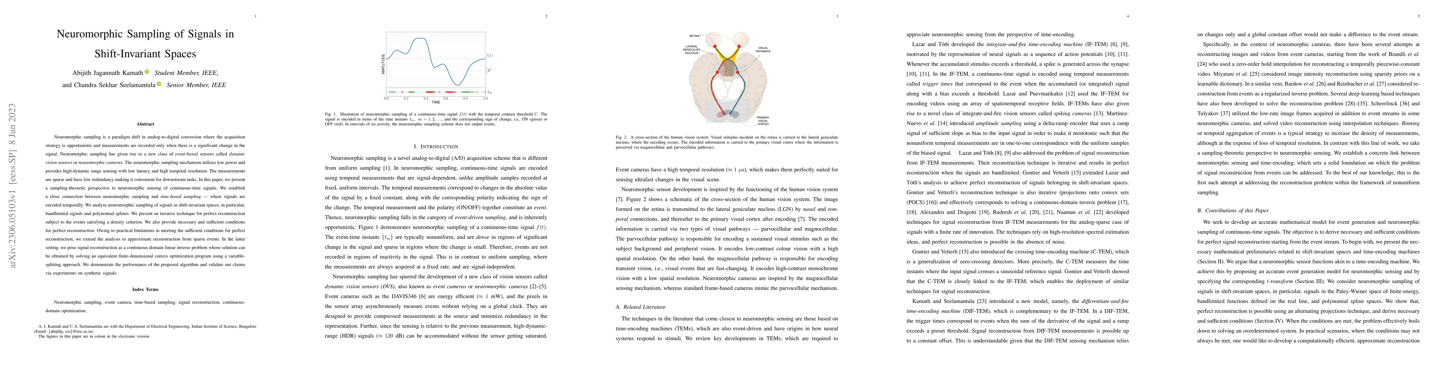 Thumbnail for Neuromorphic Sampling of Signals in Shift-Invariant Spaces