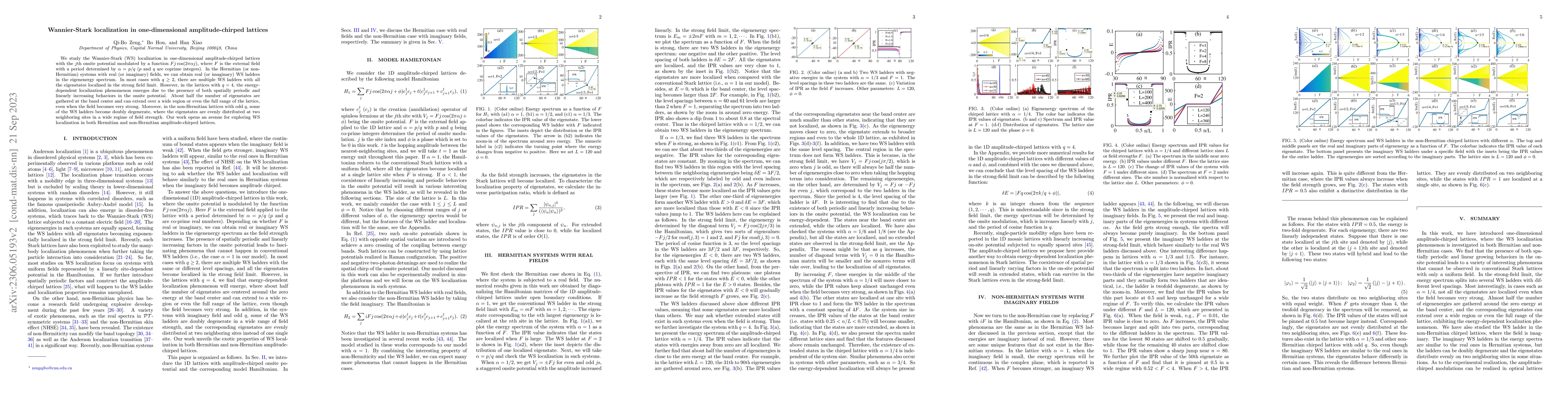 Thumbnail for Wannier-Stark localization in one-dimensional amplitude-chirped lattices