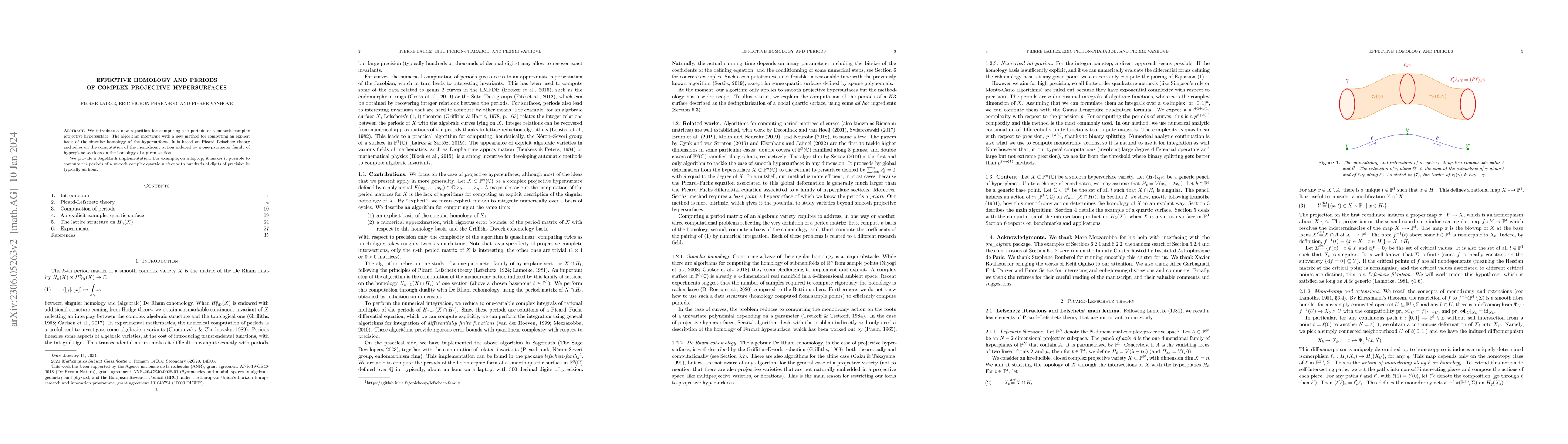 Thumbnail for Effective homology and periods of complex projective hypersurfaces
