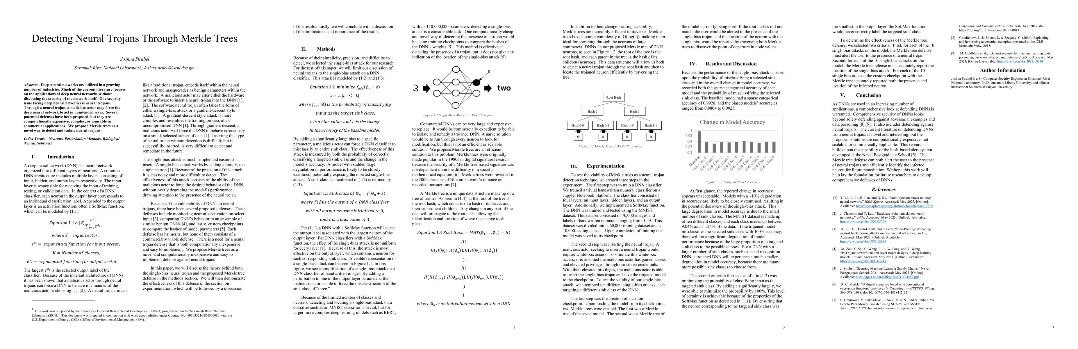 Thumbnail for Detecting Neural Trojans Through Merkle Trees