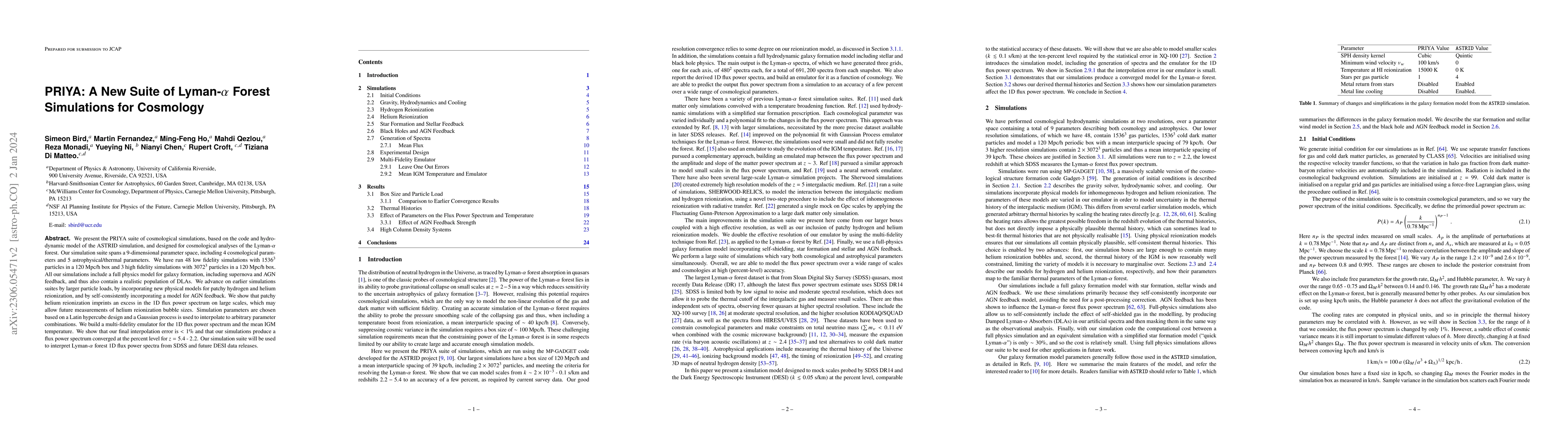 Thumbnail for PRIYA: A New Suite of Lyman-alpha Forest Simulations for Cosmology
