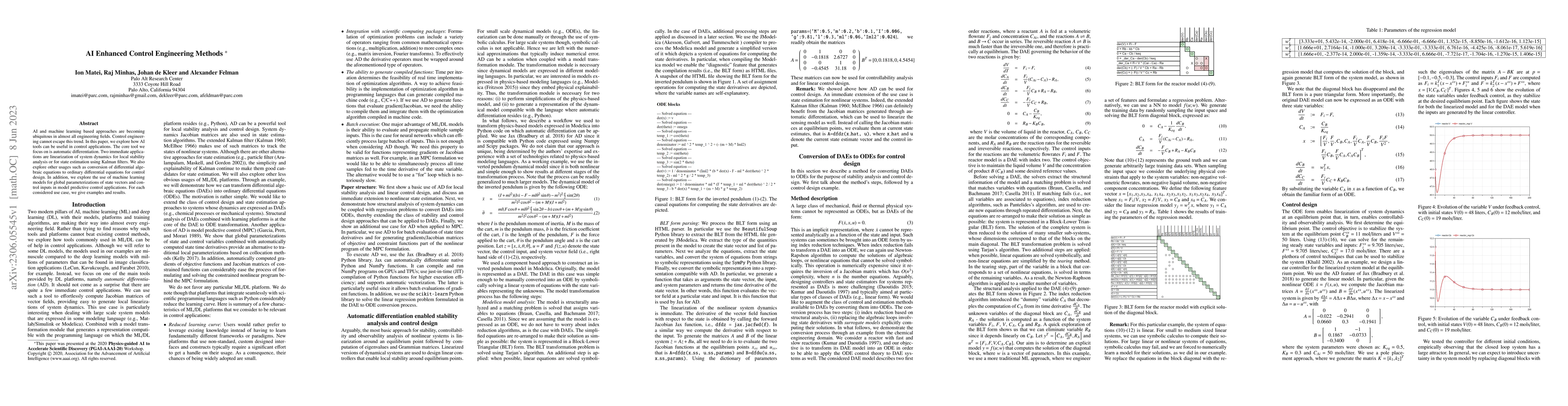 Thumbnail for AI Enhanced Control Engineering Methods
