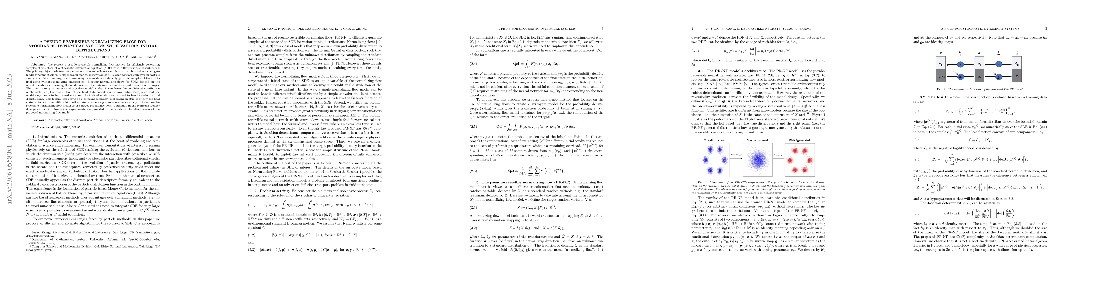 Thumbnail for A pseudo-reversible normalizing flow for stochastic dynamical systems
  with various initial distributions