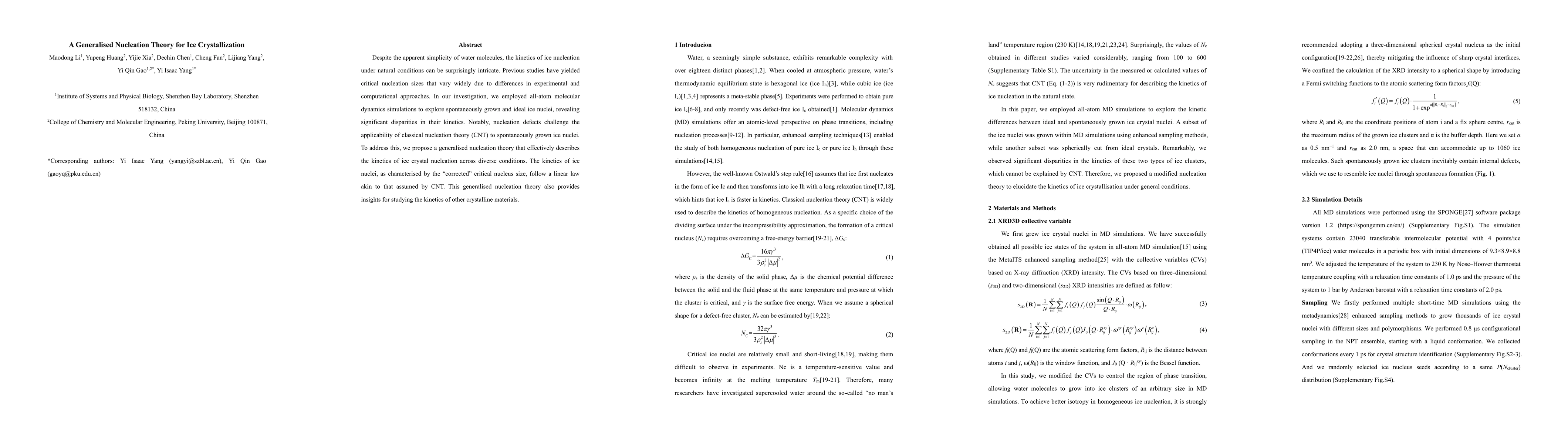 Thumbnail for A Generalized Nucleation Theory for Ice Crystalline