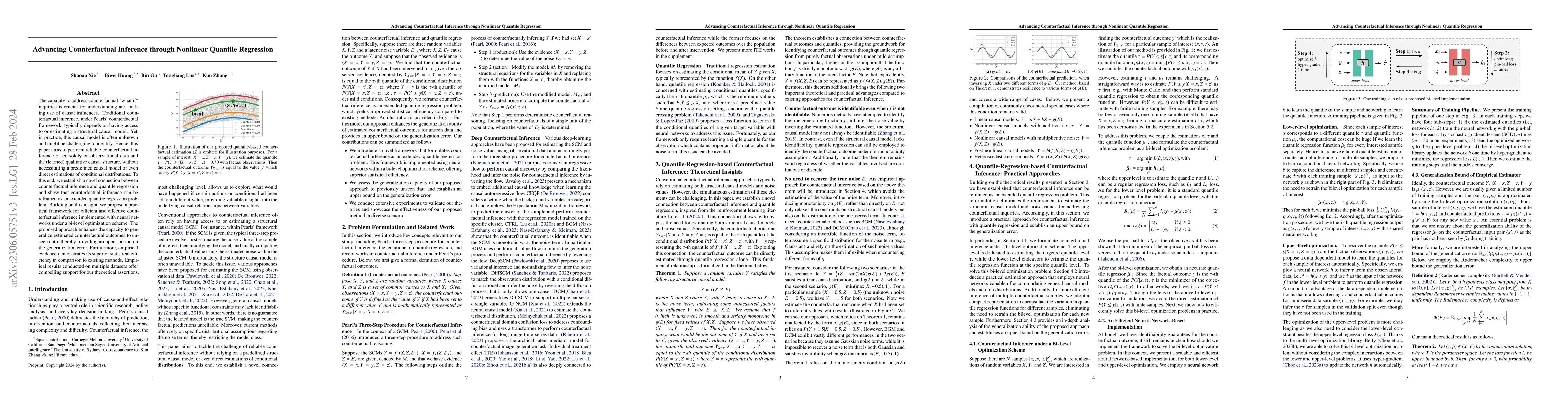 Thumbnail for Advancing Counterfactual Inference through Nonlinear Quantile Regression