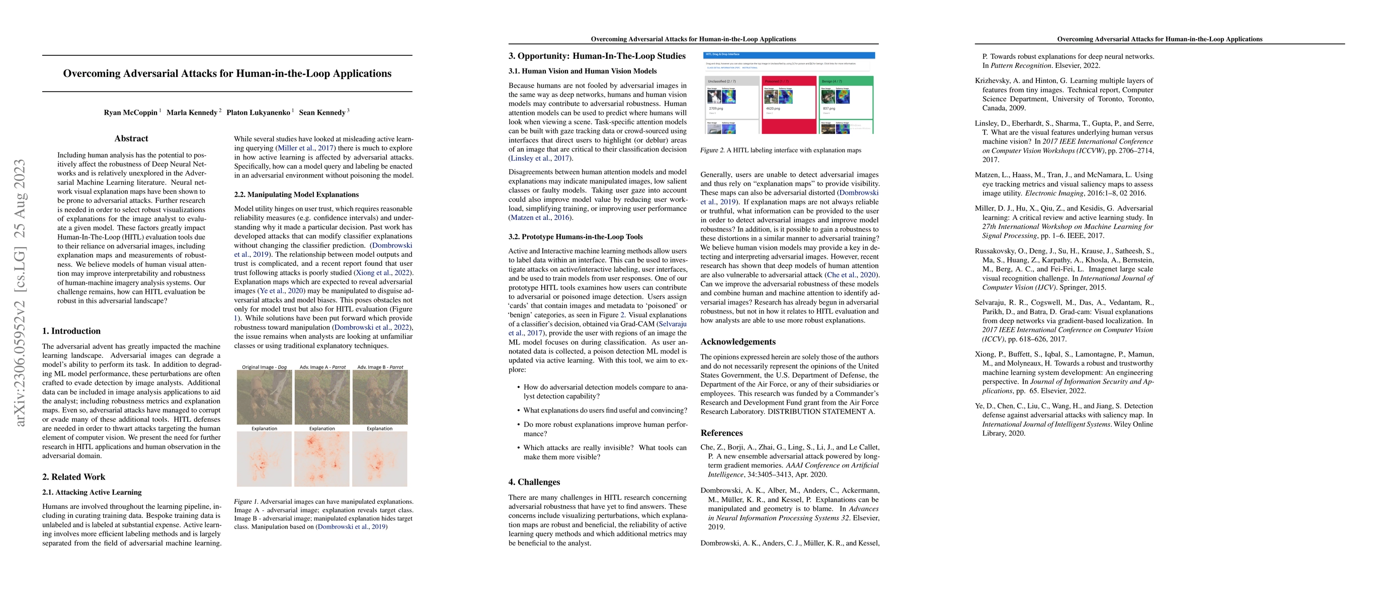 Thumbnail for Overcoming Adversarial Attacks for Human-in-the-Loop Applications