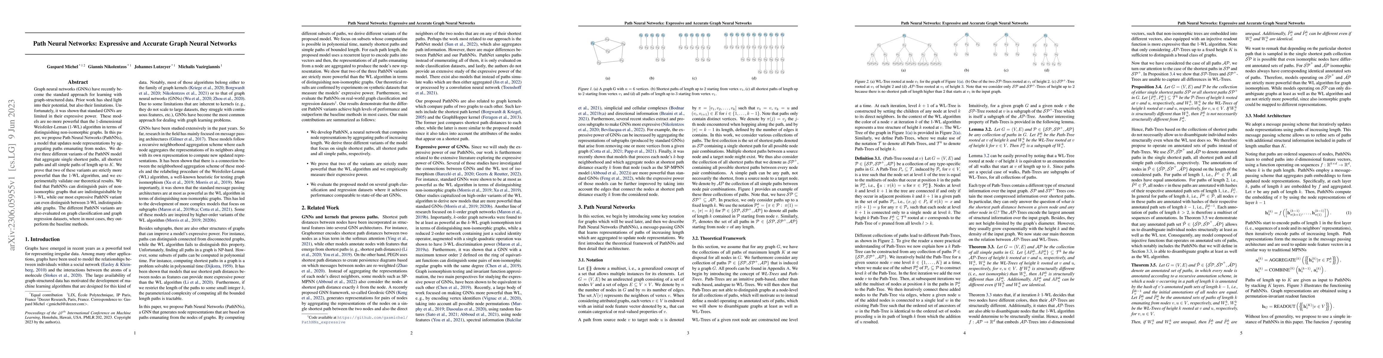 Thumbnail for Path Neural Networks: Expressive and Accurate Graph Neural Networks
