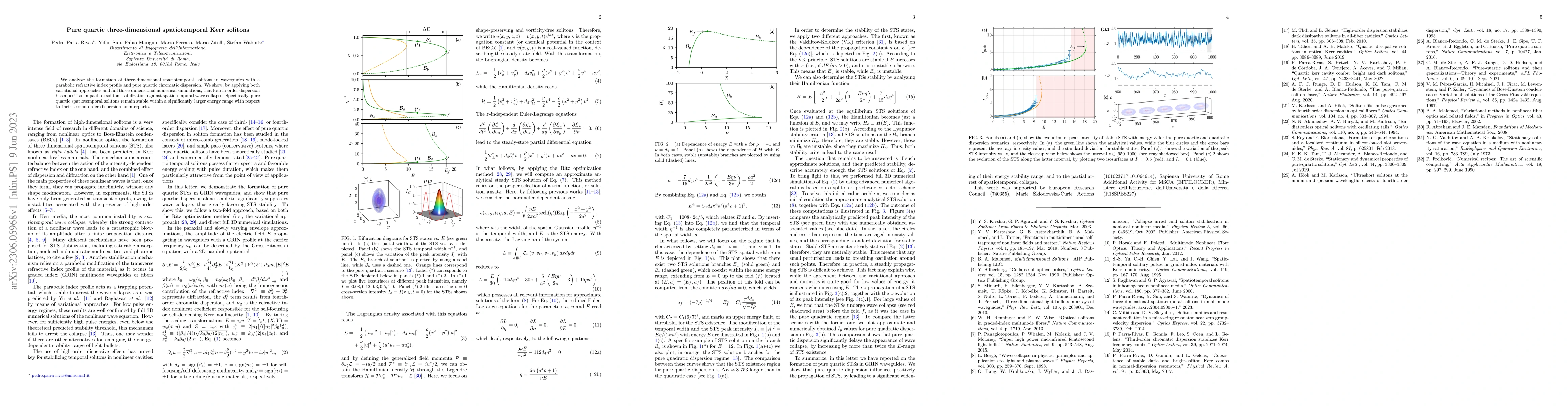 Thumbnail for Pure quartic three-dimensional spatiotemporal Kerr solitons