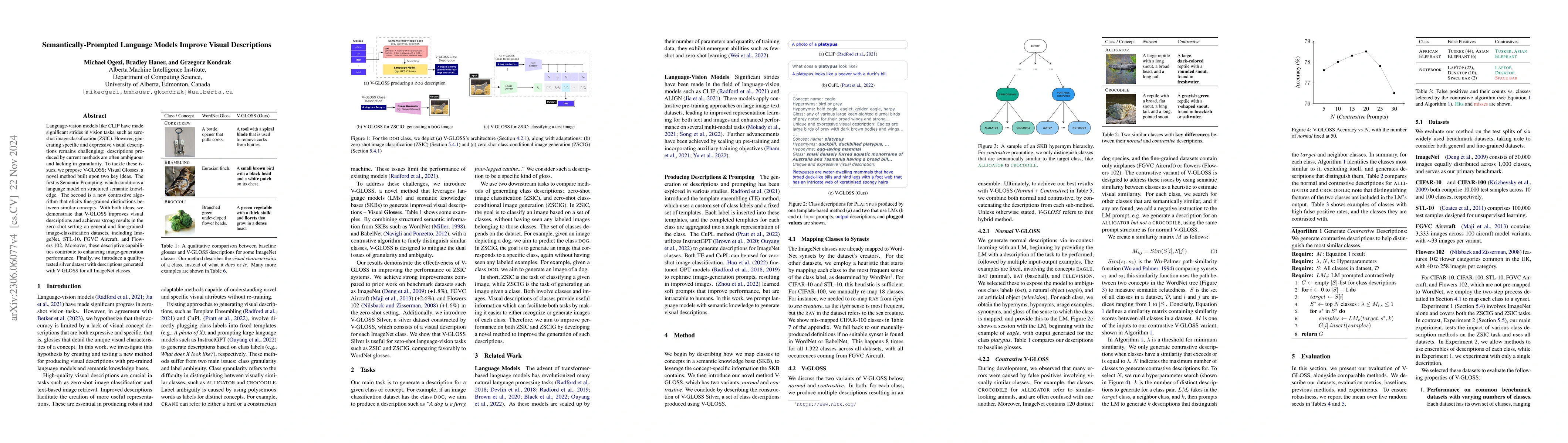 Thumbnail for Semantically-Prompted Language Models Improve Visual Descriptions