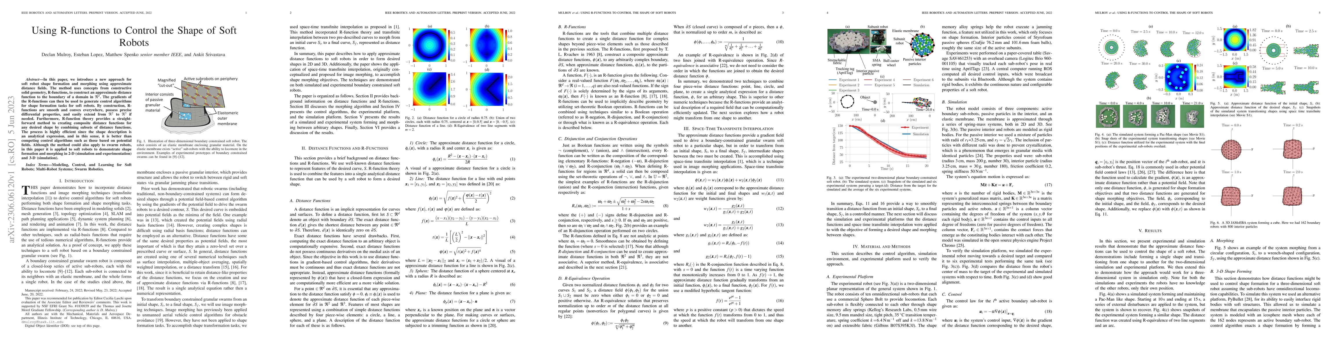 Thumbnail for Using R-functions to Control the Shape of Soft Robots