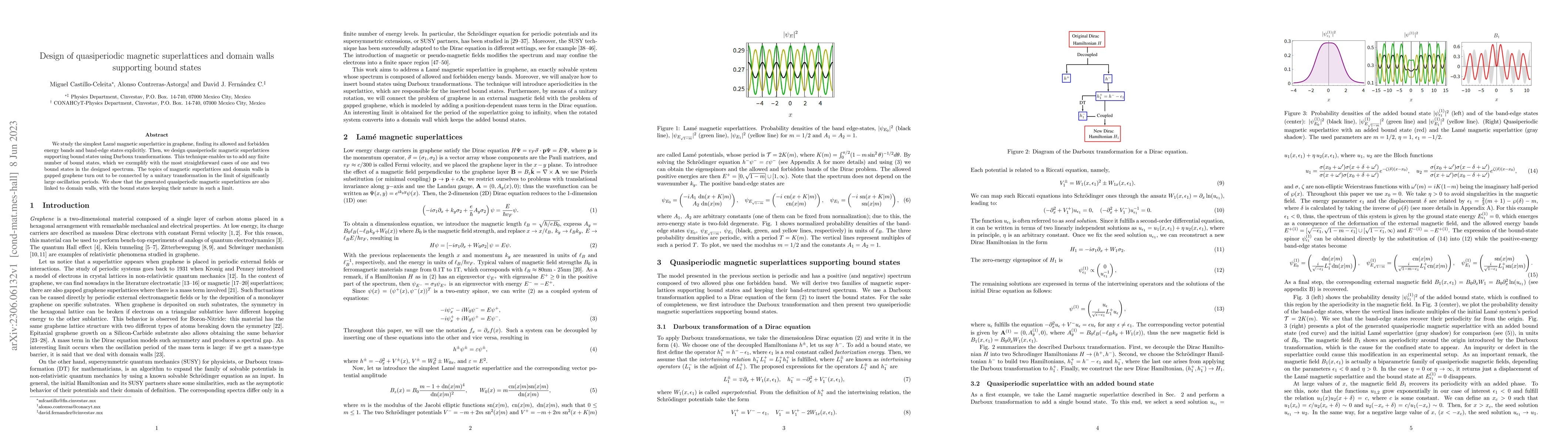 Thumbnail for Design of quasiperiodic magnetic superlattices and domain walls
  supporting bound states